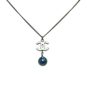 Chanel CC Bead Drop Necklace